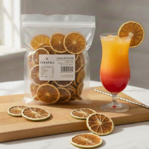 Naranja Deshidratada para Decoración de Cócteles